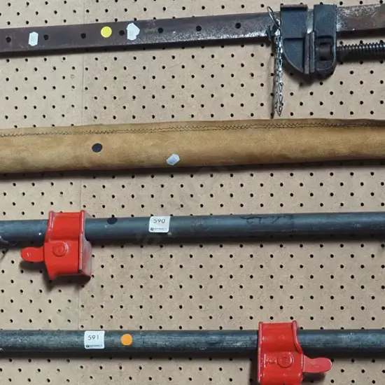 2x pipe clamps L-1010 - black dots