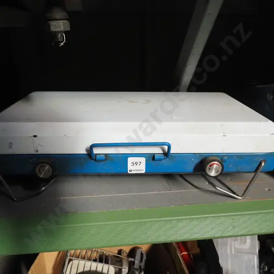 2 burner portable camping stove