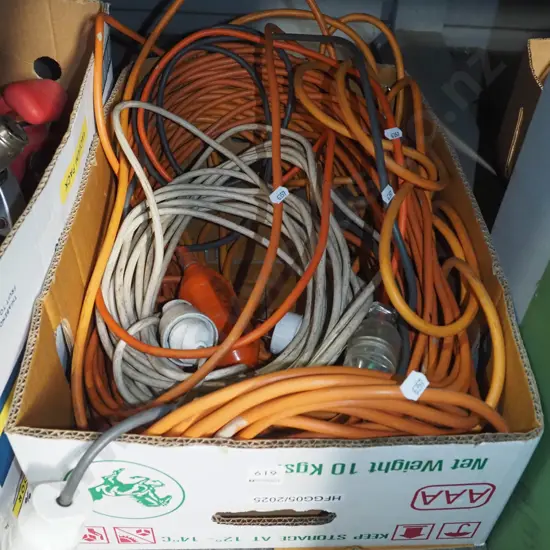box of extension cords