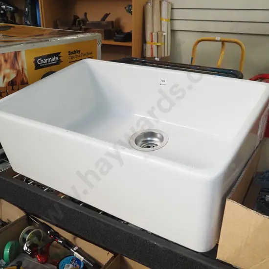 as-new butler's sink H-200 W-610 D-400.