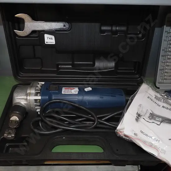 cased Tool Shed electric knibbler