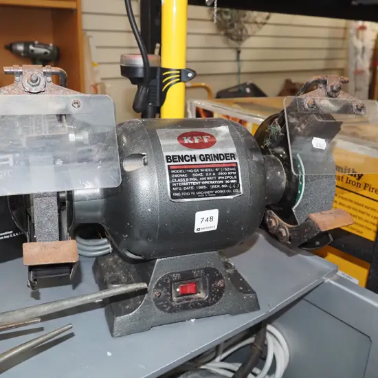 KFF bench grinder - rusty in spots