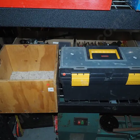 tool chest, wooden box