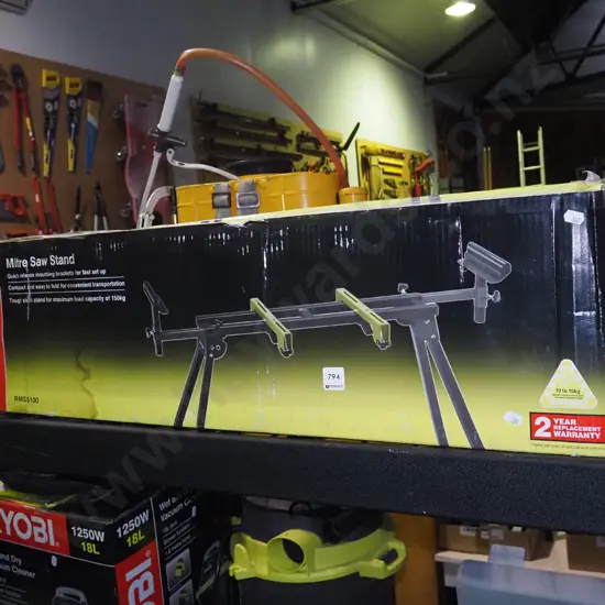 as new Ryobi mitre saw stand