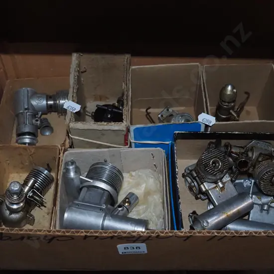 box of model plane engines