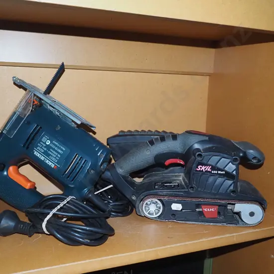 skil belt sander,Black & Decker jigsaw