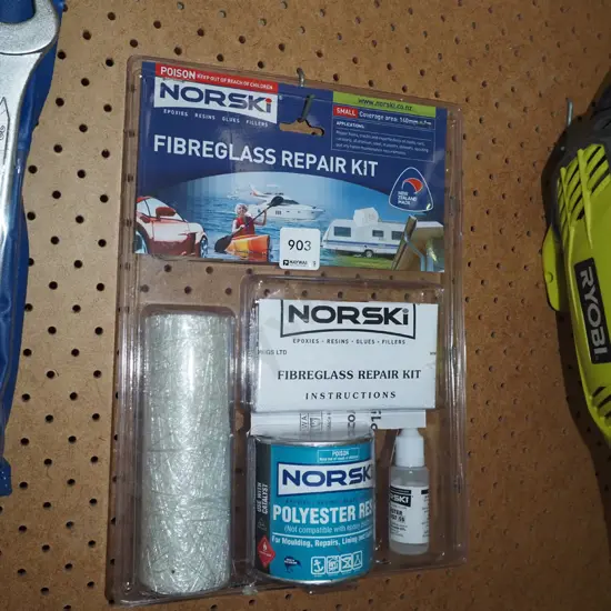 Norski fibre glass repair kit