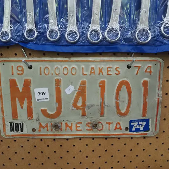 American Minnesota license plate