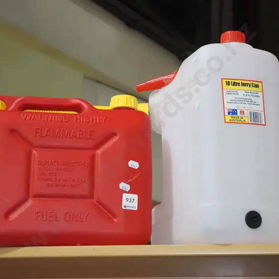 9.6L petrol container, 10L jerry can