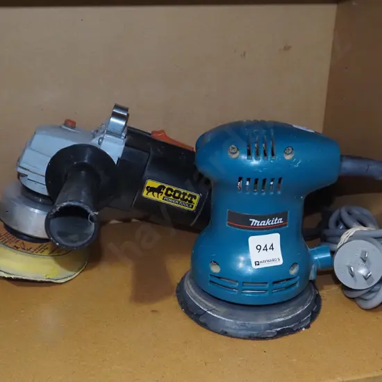 Colt angle grinder, finishing sander