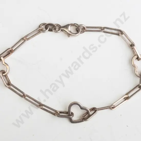 silver bracelet stamped 925