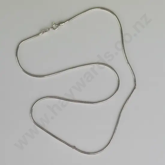 silver necklace stamped 925