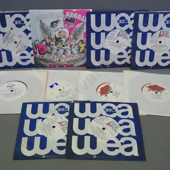 10x 45 RPM singles - Patea Maori Club, Aorangi, Aotearoa, Colonial Reggae 'Cheek Ta Cheek'
