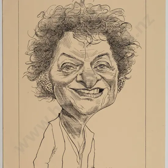 Webb - unframed ink - portrait H330 W230