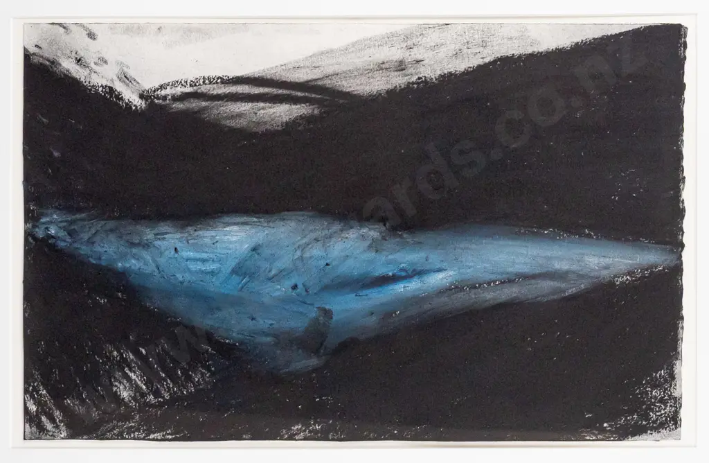 Jeffrey Harris 1999 - framed mixed media - landscape H320 W510 Image 1++