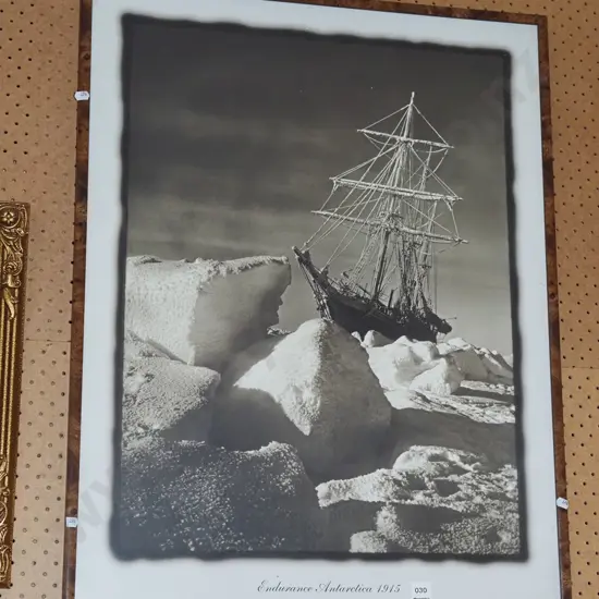 framed photo print - Shacketon's Endurance