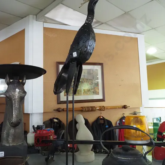 metal bird figurine H-1060