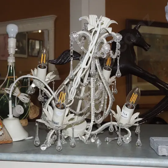 4 bulb pendant light fitting