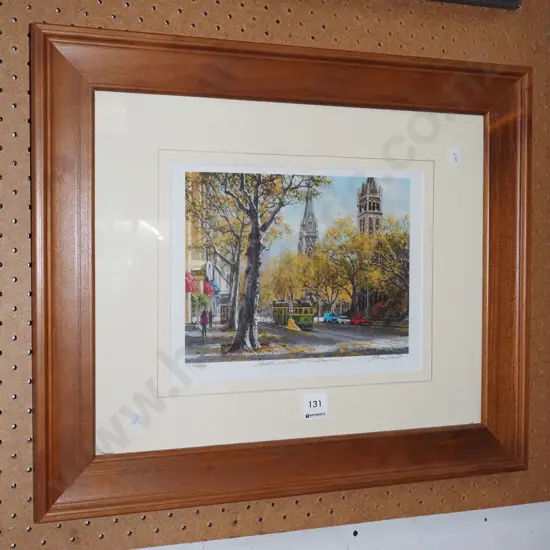 framed print - Melbourne