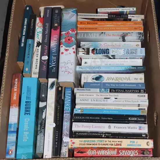 box of books