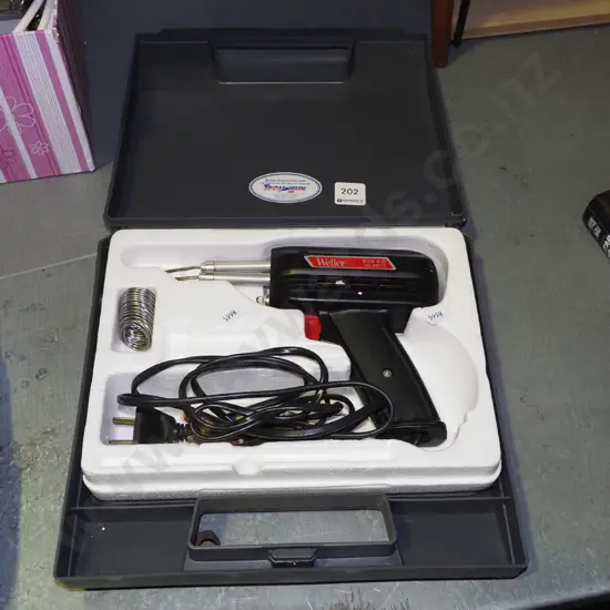 cased soldering iron