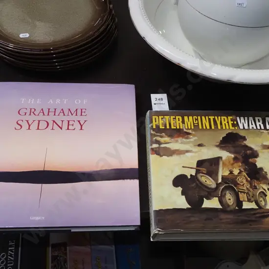 Peter McIntyre and Grahame Sydney books