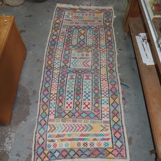 woven floor mat (some marks) L-2100 W-850