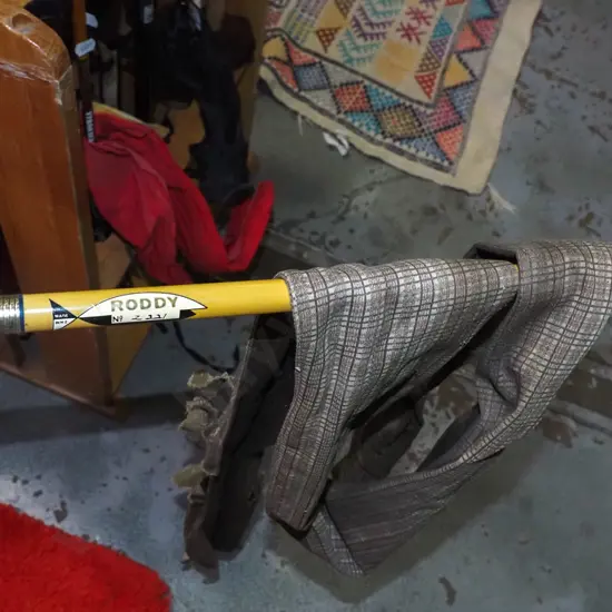 Roddy fly rod and bag