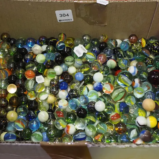 box of marbles