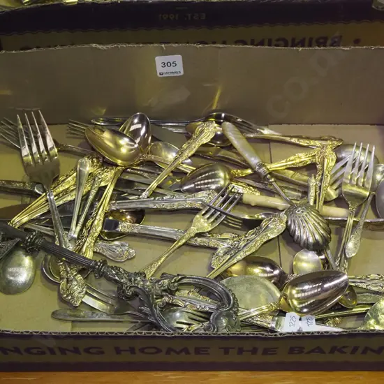 box of cutlery, 21st key