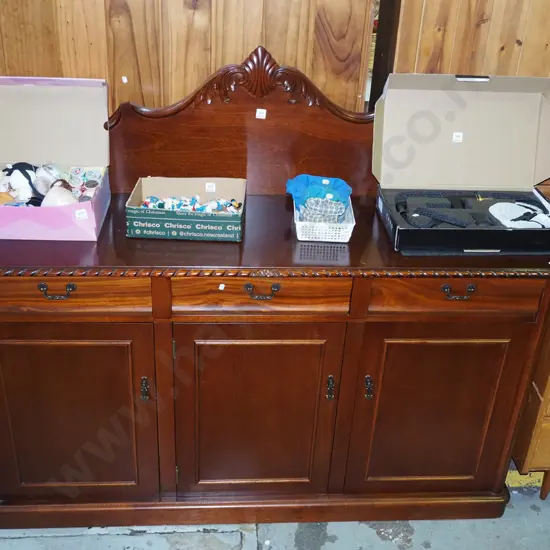 reproduction mahogany 3 door 3 drawer buffet sideboard H-1280 W-1540 D-440