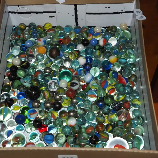 box of marbles