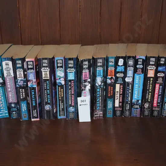 various Star Wars books