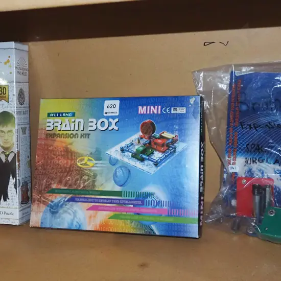 Harry Potter 3D puzzle, Brain Box expansion kit etc
