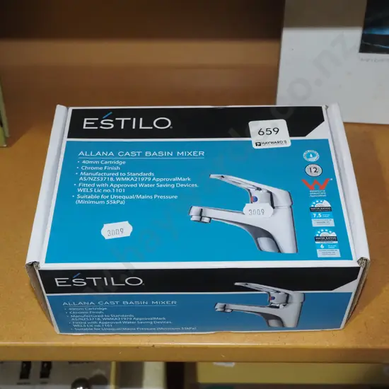 Estilo cast basin mixer