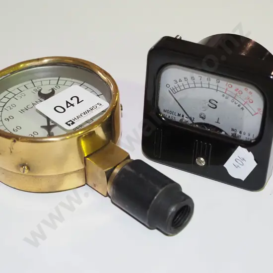 brass pressure gauge, electrical meter