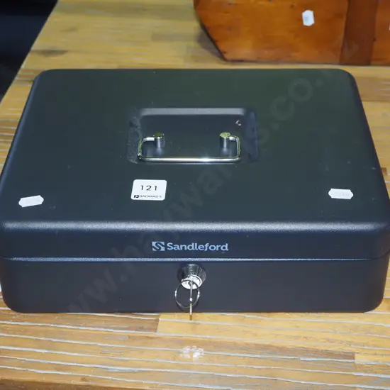 black cash box - key in office