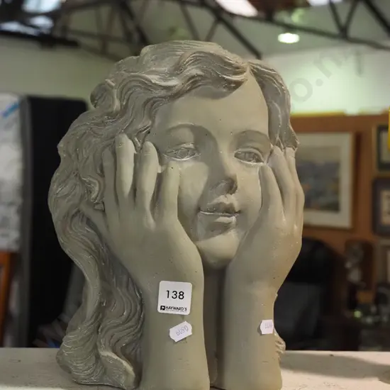 cast concrete female  H-280