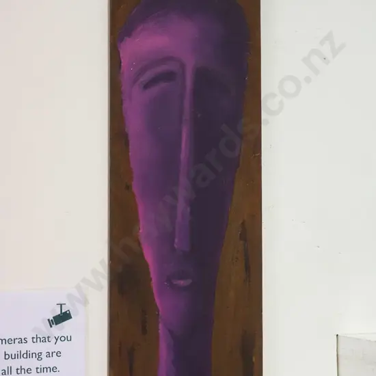 D.Poole portrait on board