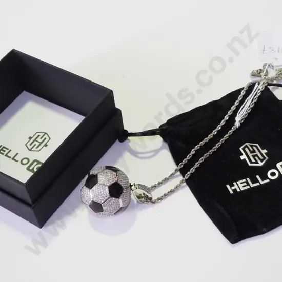 soccer ball pendant