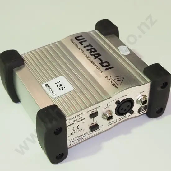 Behringer Ultra-DI Model DI100 phantom powered DI box