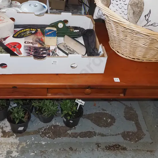 oregon single drawer coffee table H-375 W-1190 D-580