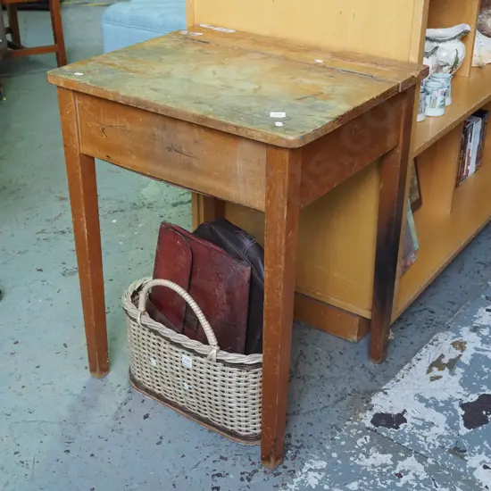 old school desk - needs attention