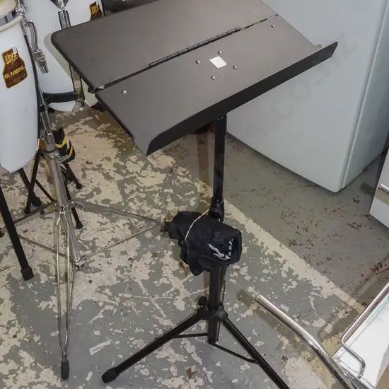 commercial music stand and carry case