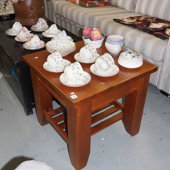 Ferngrove Collecgtion solid pine end table H-520 W-560 D-560