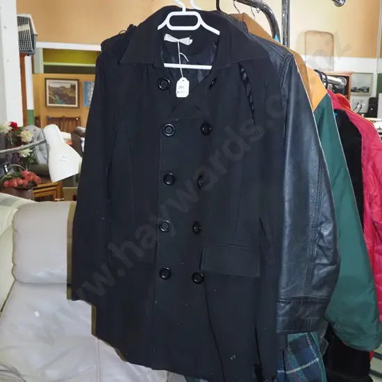 black size medium coat