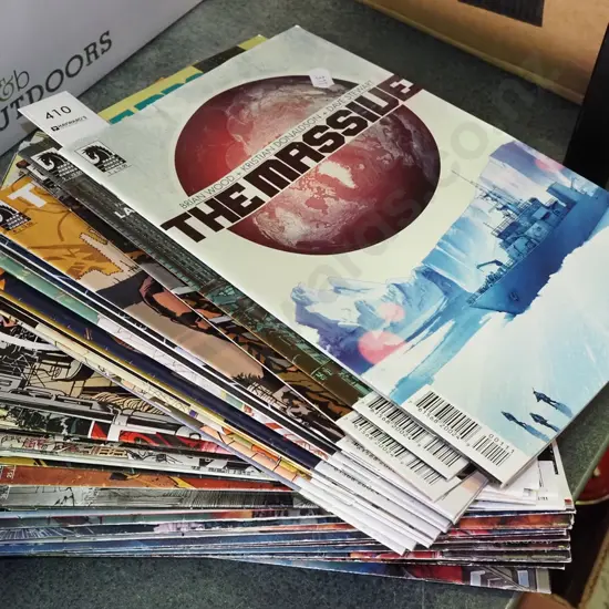 back issues of The Massive graphic novels
