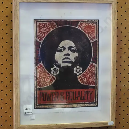 framed print - power and equality