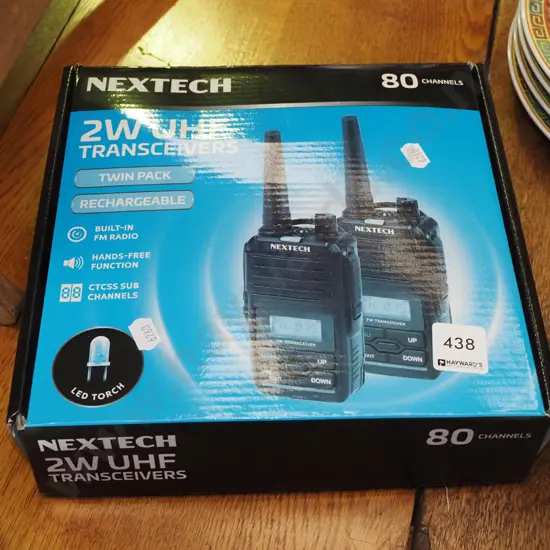 Nextech 2W UHF transceivers