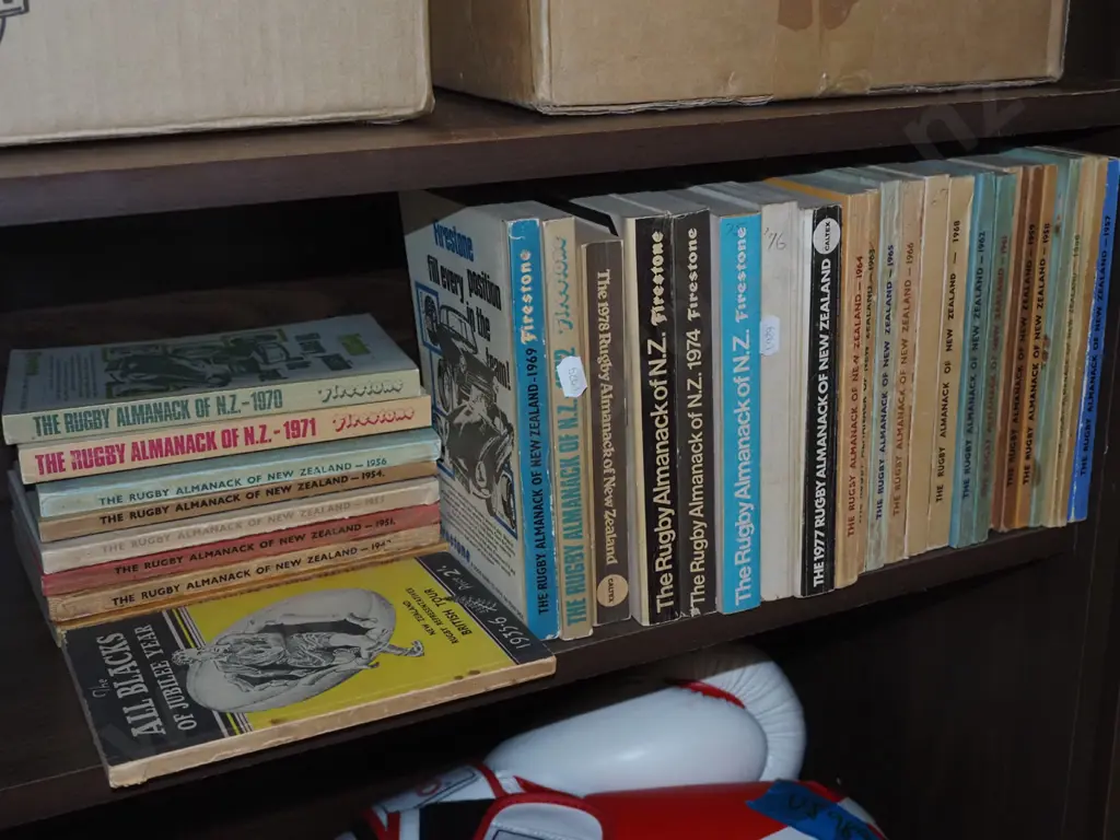 1940s/50s/60s/70s NZ Rugby almanacks Image 1++